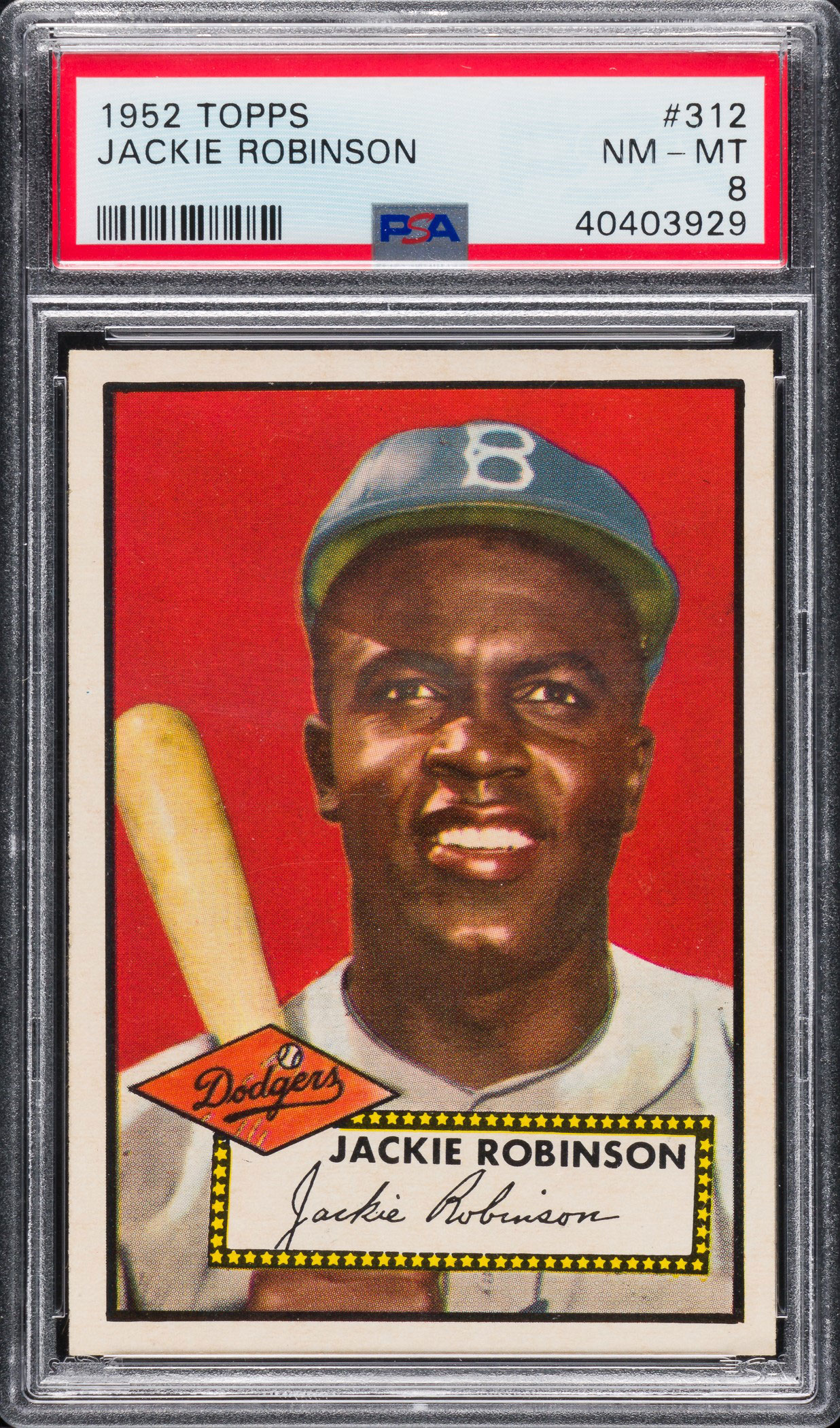 sell Jackie Robinson baseball cards