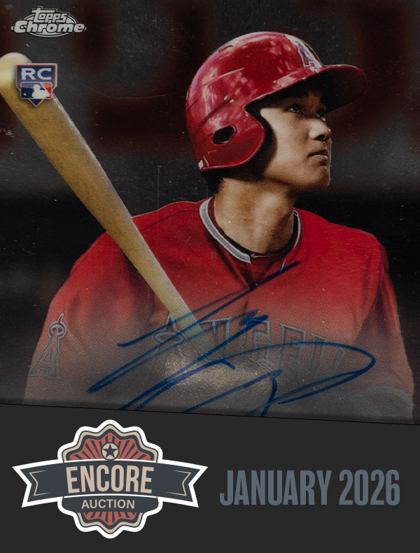 2026 January Encore auction prices realized and auction results