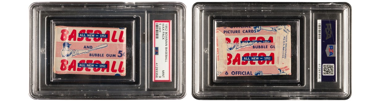 1952 Bowman 5-cent wax pack