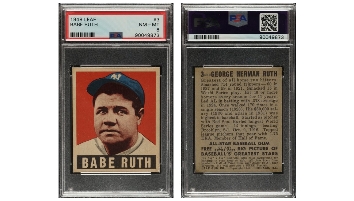 1948-49 Leaf Babe Ruth