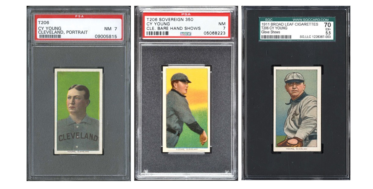 T206 White Border Cy Young Variations