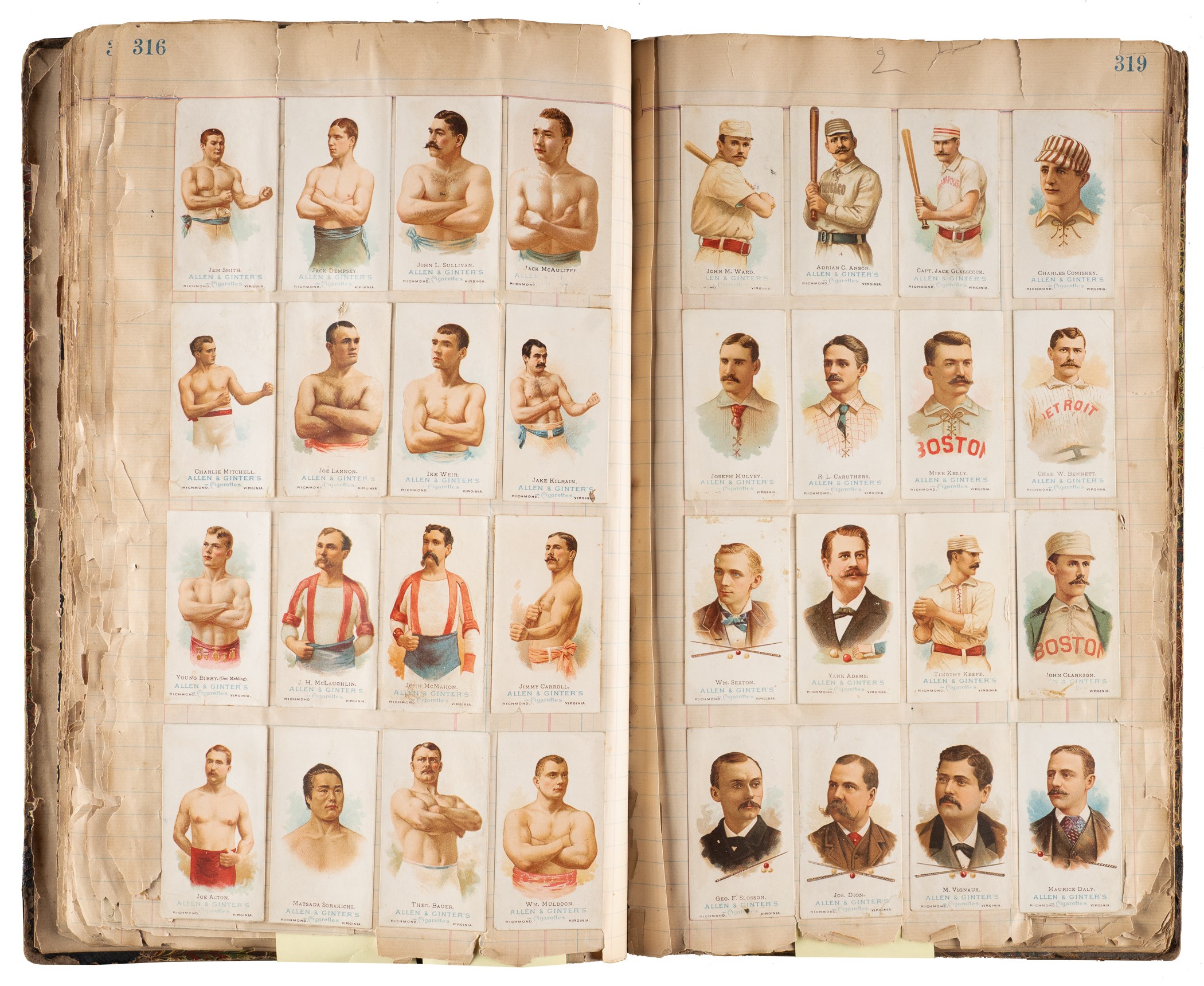 Rescued From an Attic, Massive 19th Century Card Album Heads to Auction