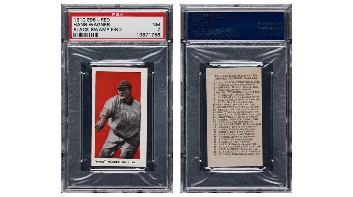 1910 E98 Anonymous Honus Wagner