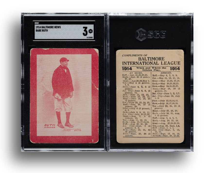 Rare Babe Ruth Rookie Card Sells for $7.2 Million Becoming Most Expensive Ruth Item Ever Sold