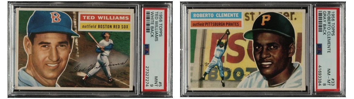 1956 Ted Williams & Roberto Clemente