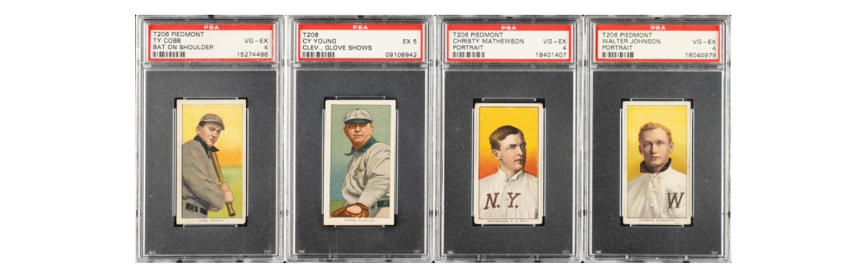1909-1911 T206 White Border Cards