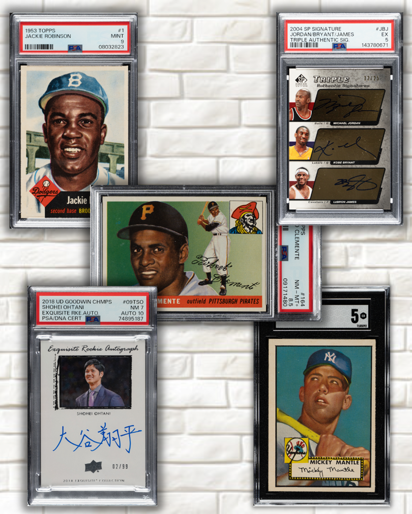 REA Spring Auction Sets Numerous Records Led By Mantle and Jackie Classics