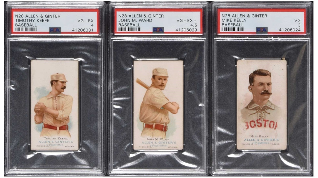 1887-1888 N28 Allen & Ginter card examples