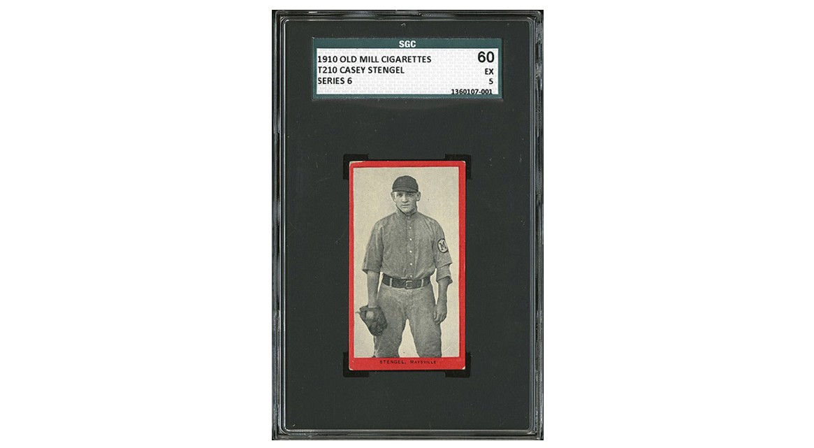 1910 T210 Old Mill Casey Stengel