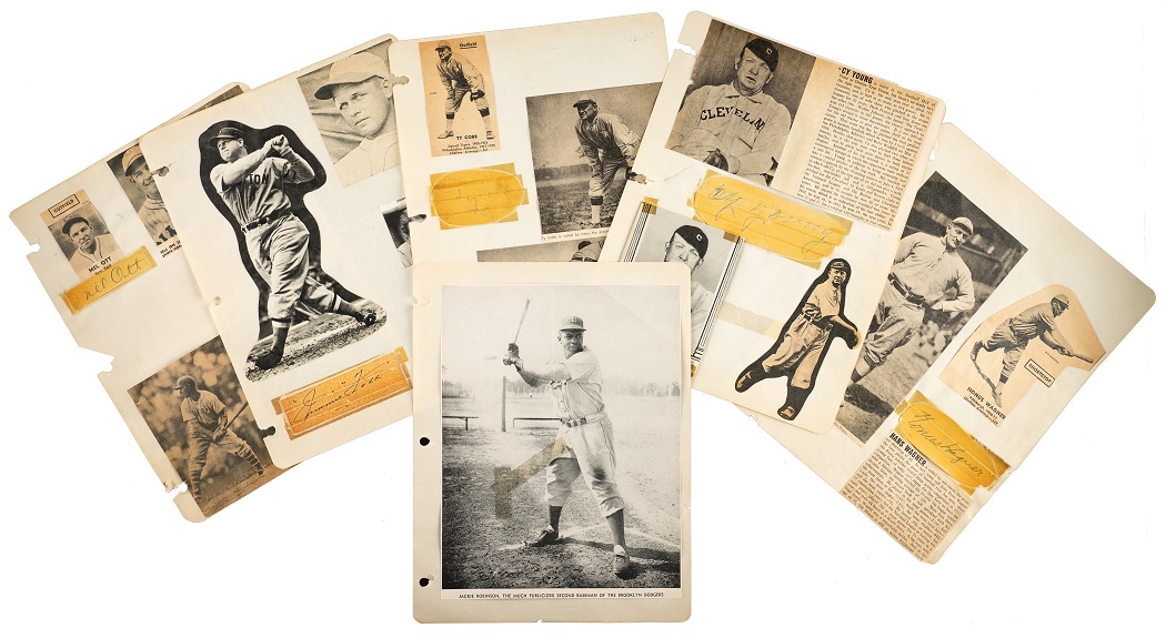 Shelly Goorfin's collection included hundreds of autographs, some of which were from the game's most legendary players such as Cy Young, Honus Wagner, Ty Cobb, Jimmie Foxx, Jackie Robinson and Mel Ott