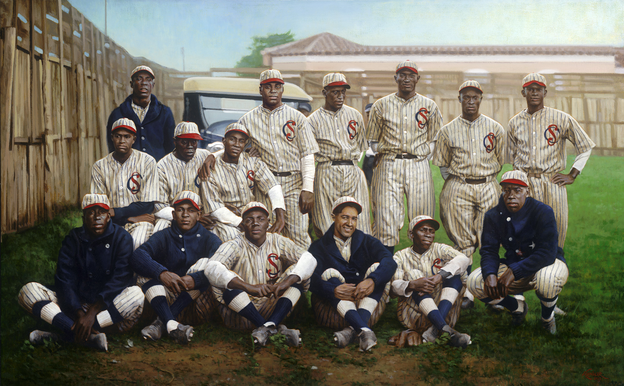 The 1923 Leopardos De Santa Clara squad, one of the most dominant teams in the Cuban League in the mid-1920s