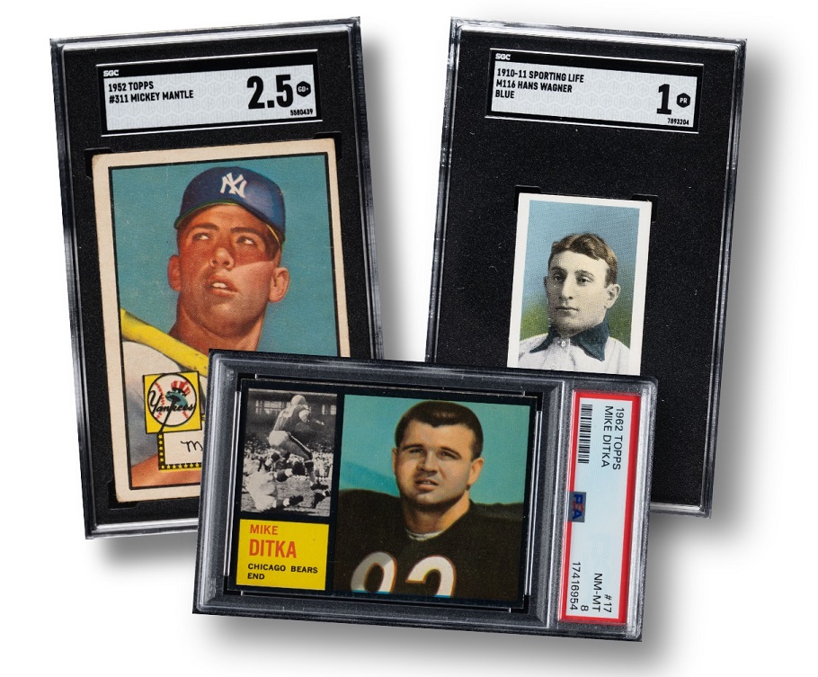 1952 Topps Mantle Headlines Record-Setting Night in REA’s Loaded September Auction