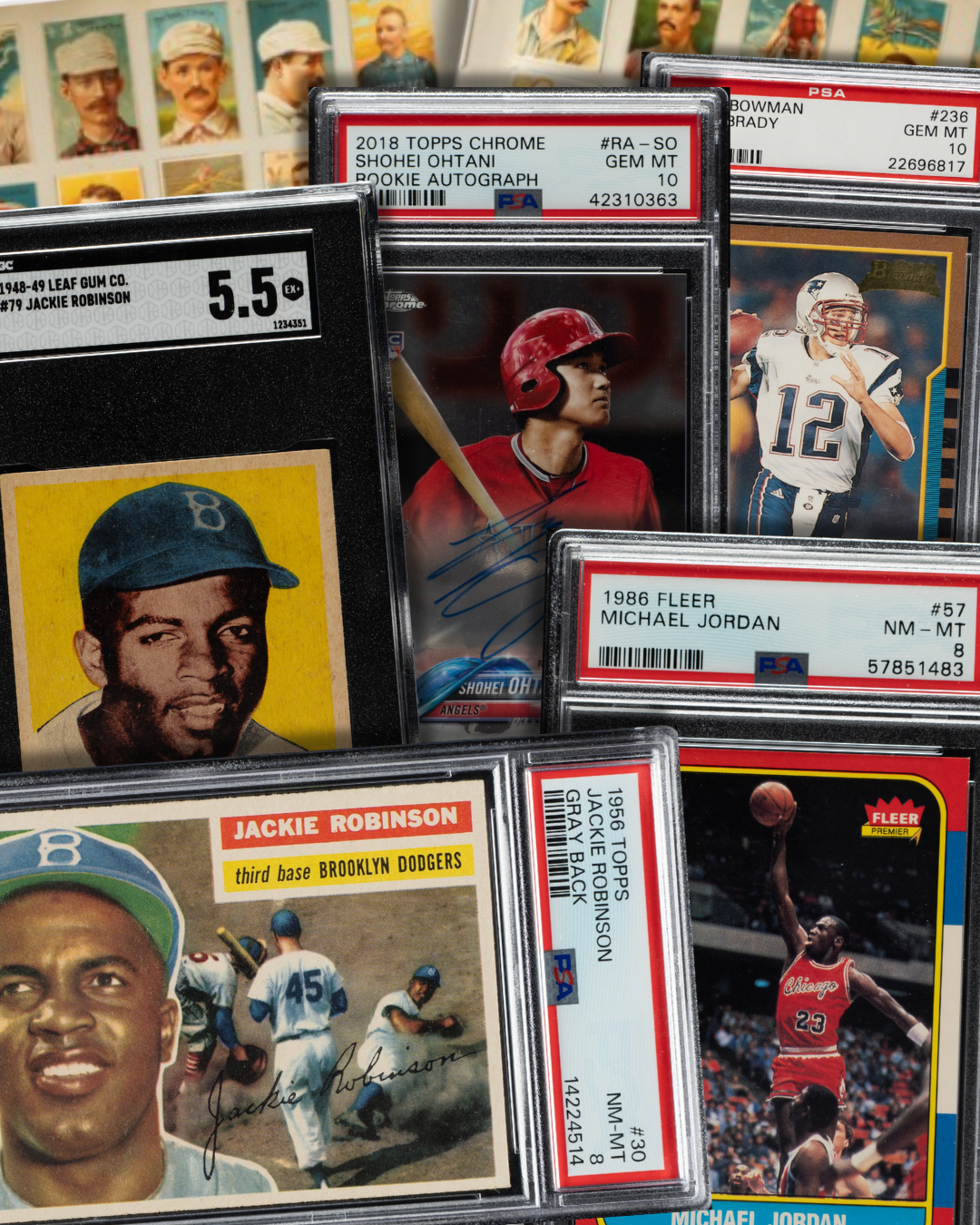 Jackie Robinson & Shohei Ohtani Rookies Lead REA’s January Auction