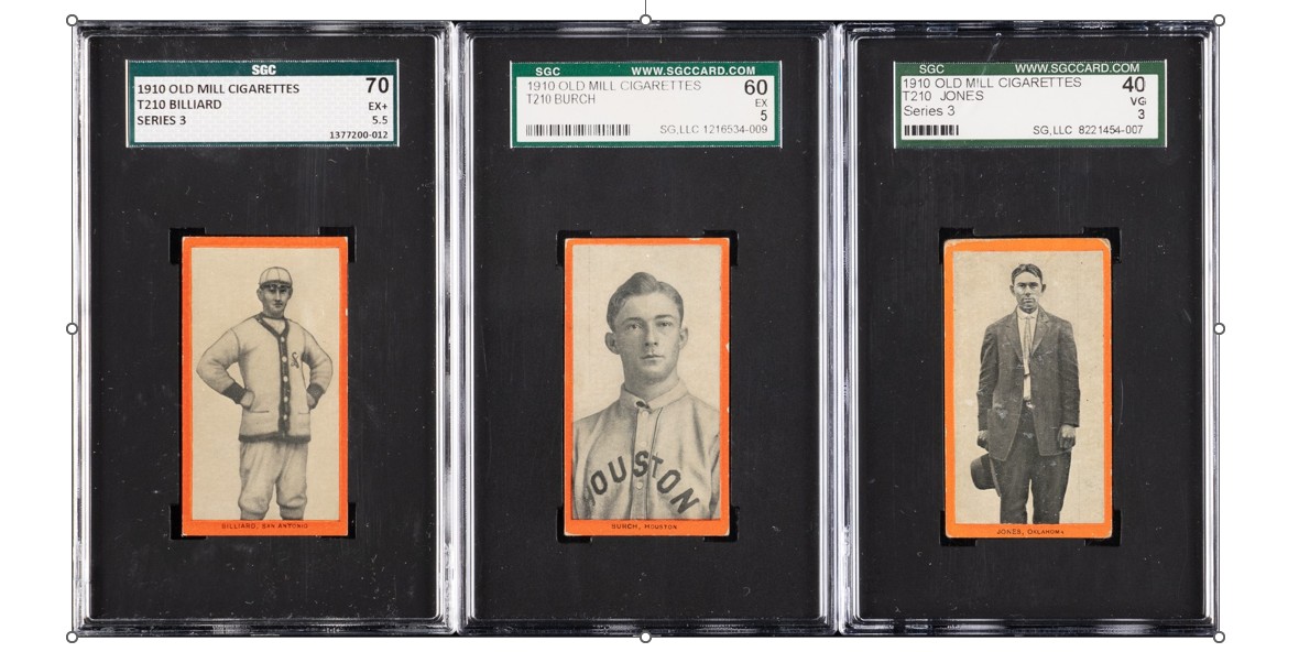 T210 Old Mill Orange Border variations