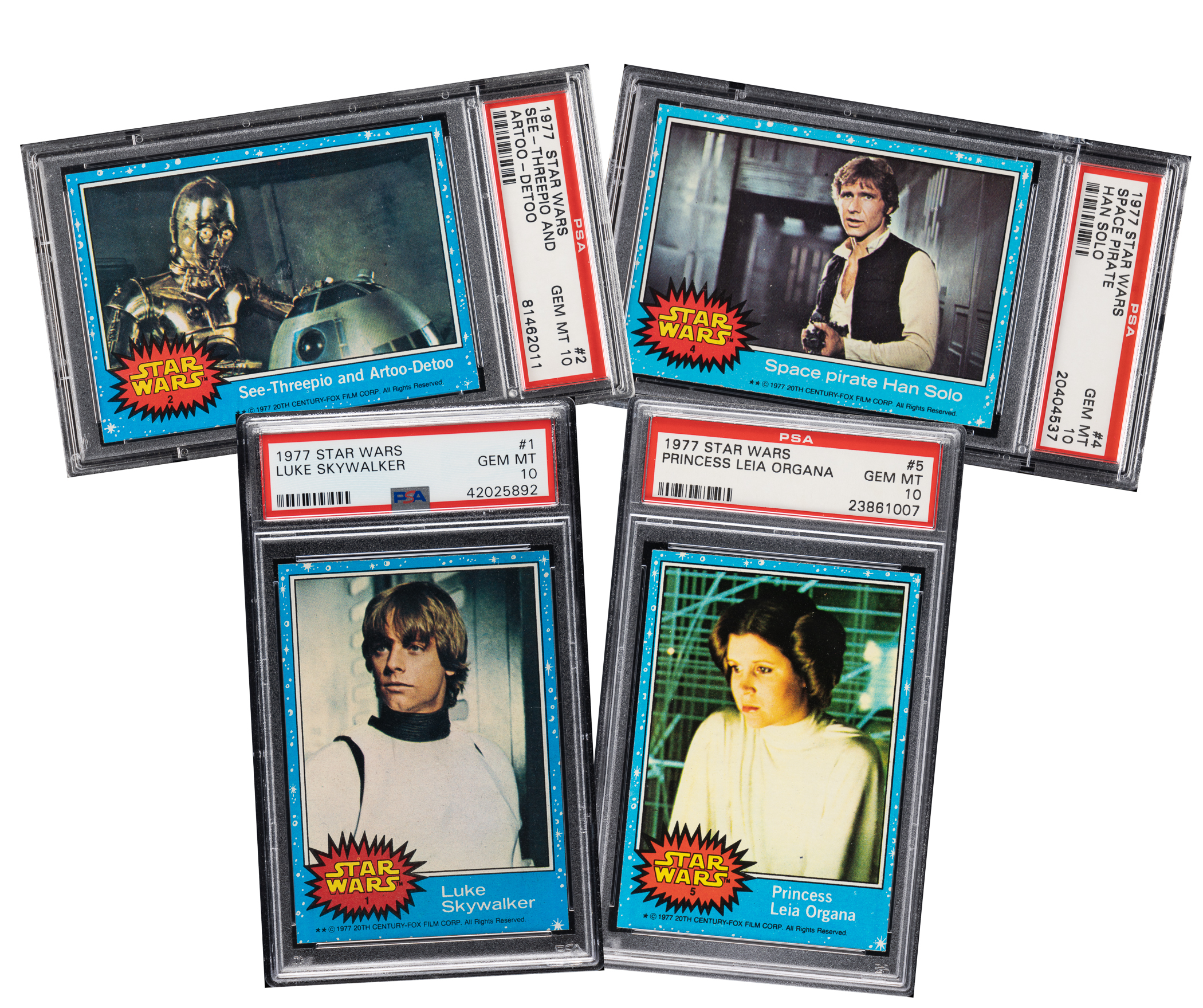 The Force At Auction: Premier 1977 Topps Star Wars Set Comes to REA