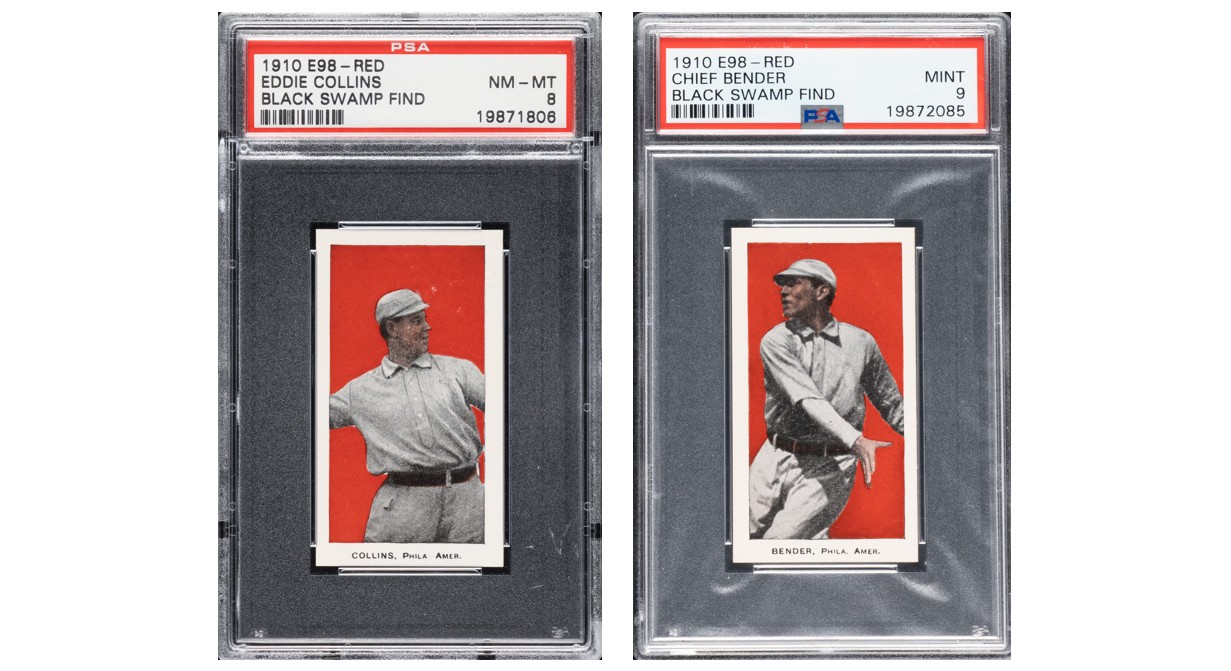 Eddie Collins & Chief Bender from the E98 Black Swamp Find