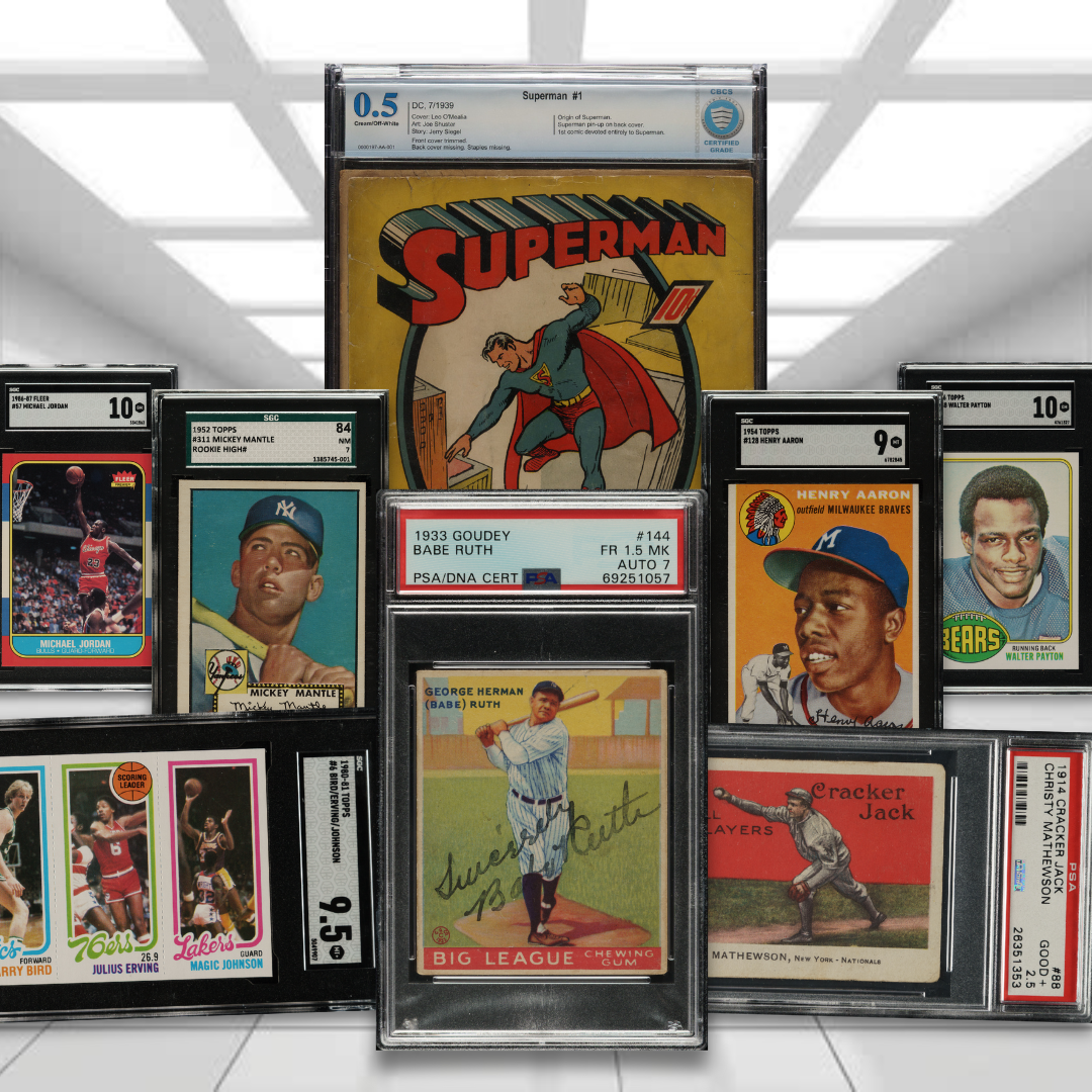1952 Topps Mantle &amp; Signed Babe Ruth Goudey Lead Record-Breaking Results in REA Fall Auction