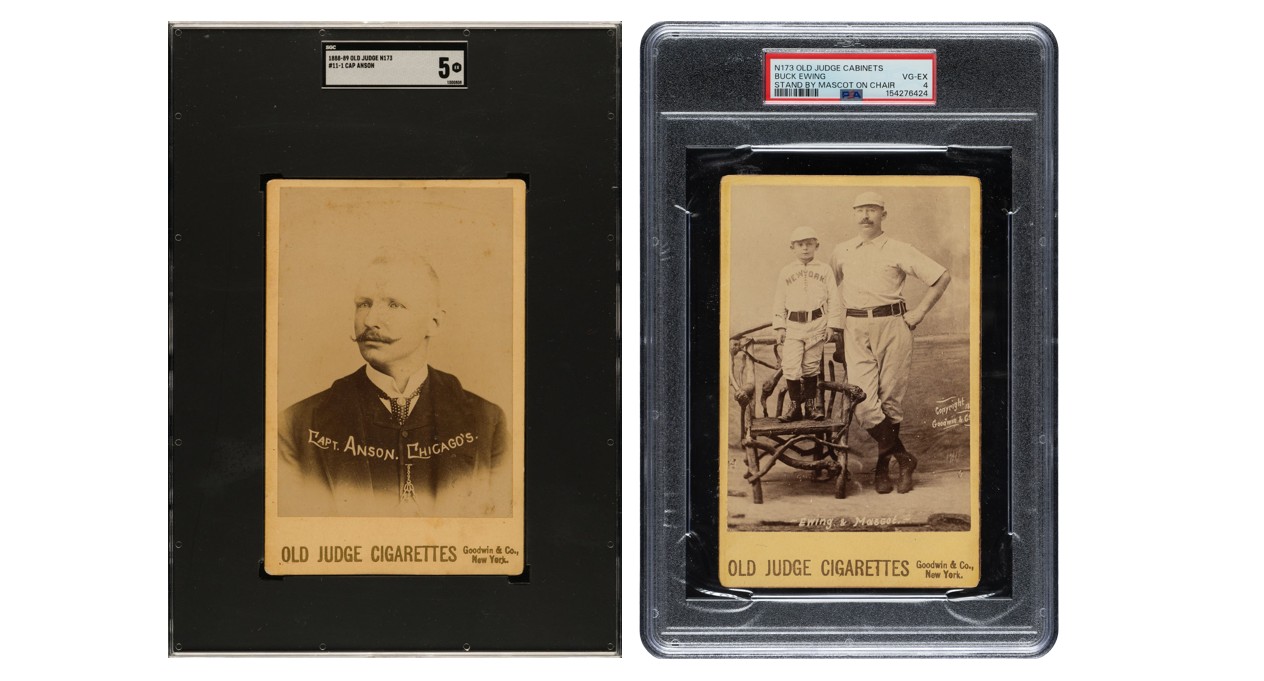 Set Spotlight: 
1887-1889 Old Judge Cabinet Cards (N173)