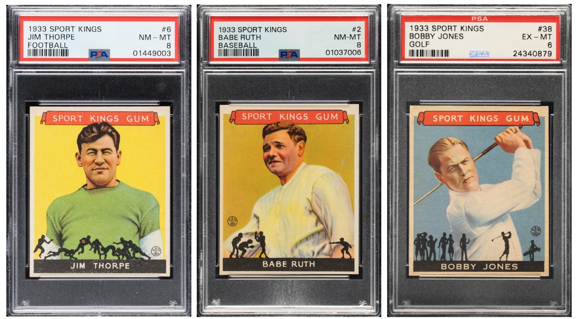 Set Spotlight:
1933 R338 Goudey Sport Kings