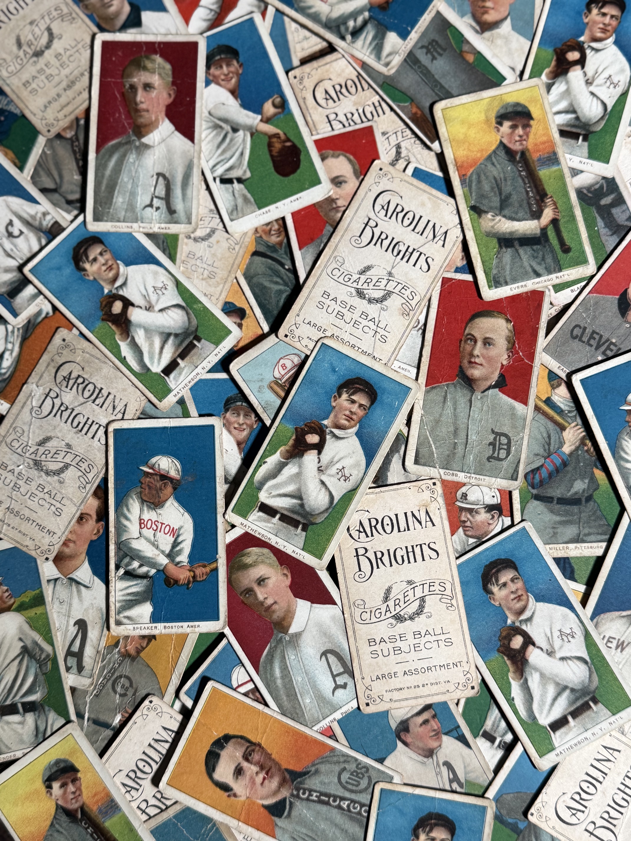 Rare T206 Carolina Brights Collection Discovered in Family Safe