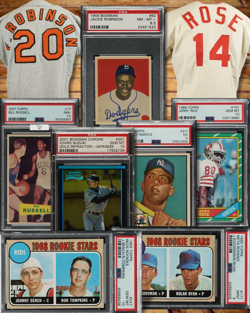 REA Summer Auction Led by Mantles, Jackies and Numerous Record-Breaking Sales
